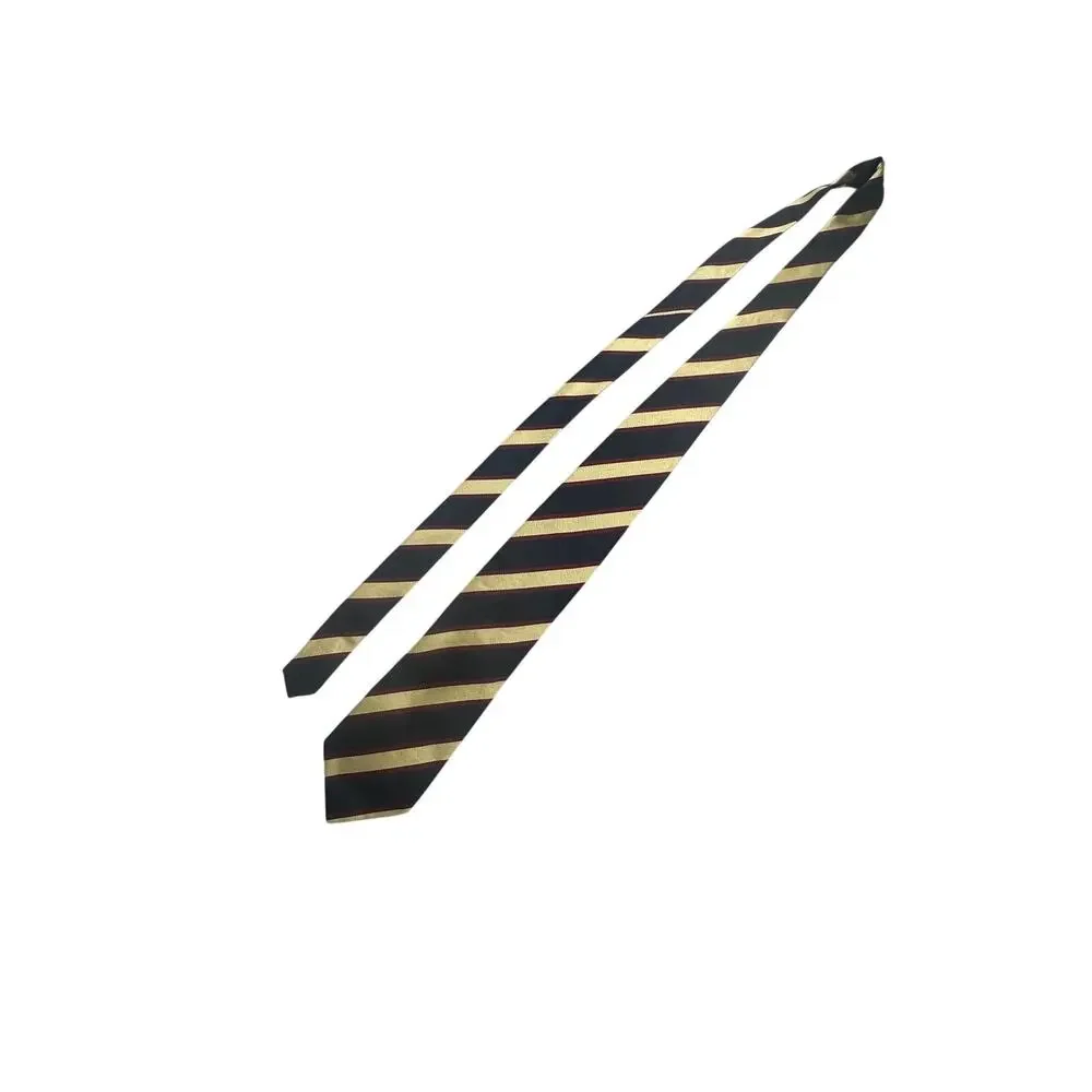 Lands' End Necktie Silk Repp Stripe